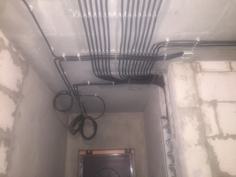 Электромонтажные работы ЖК "Западное Кунцево"