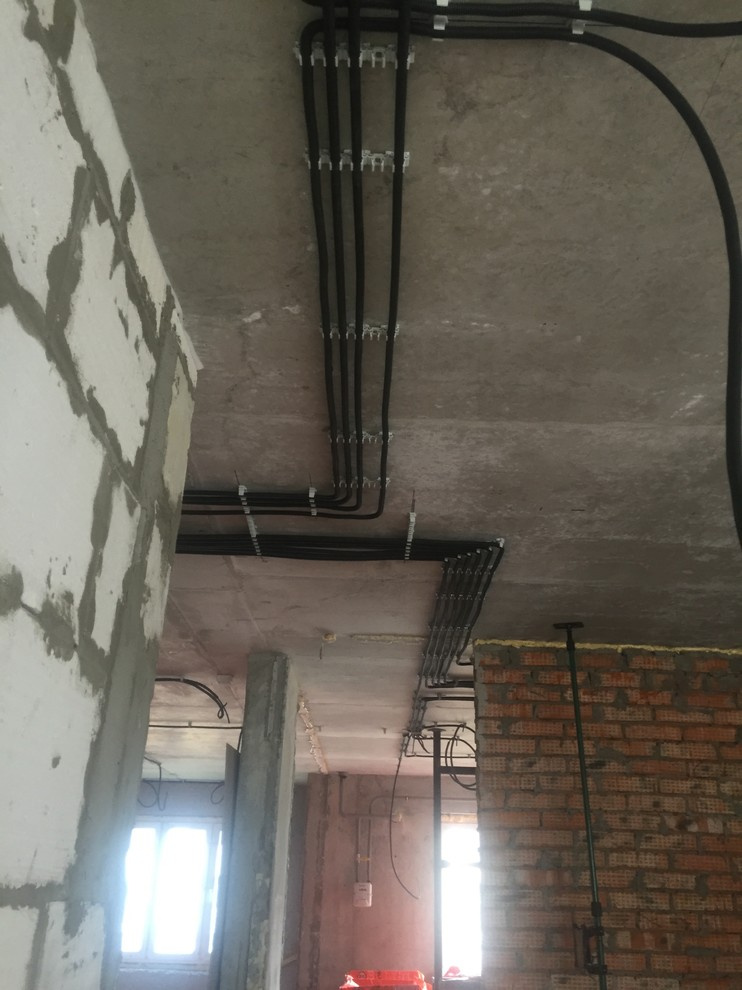 Электромонтажные работы ЖК "Западное Кунцево"