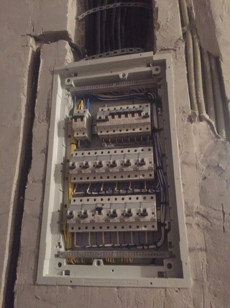 Электромонтажные работы ЖК "Западное Кунцево"