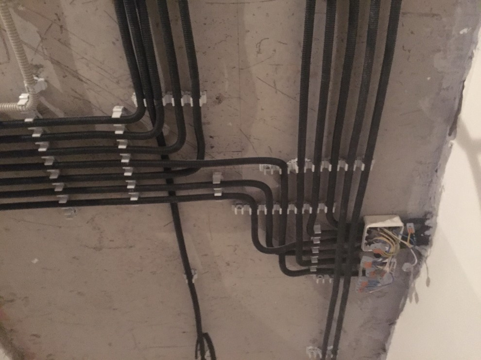 Электромонтажные работы ЖК "Западное Кунцево"