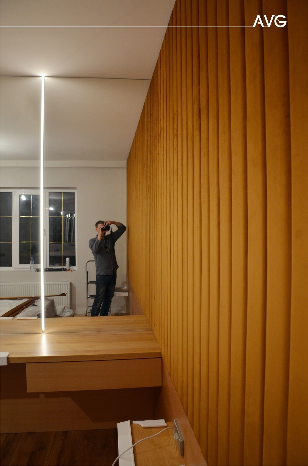 Обложка проекта: Мягкие стеновые панели в спальне.