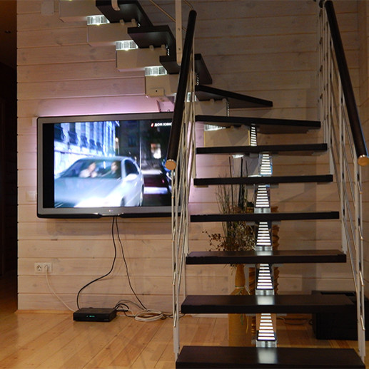 Модульная лестница с подсветкой