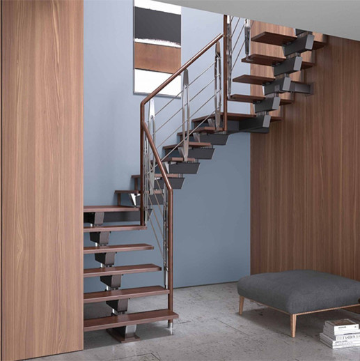 Обложка проекта: Модульная лестница с подсветкой