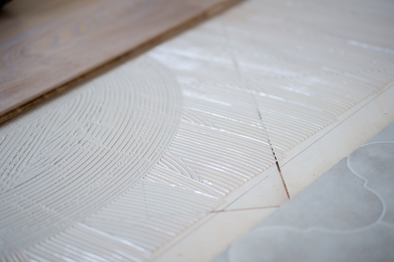 Укладка паркета на Композиторов, 12.