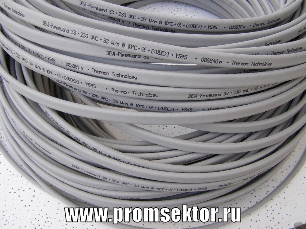 Нагревательные (греющие) кабели