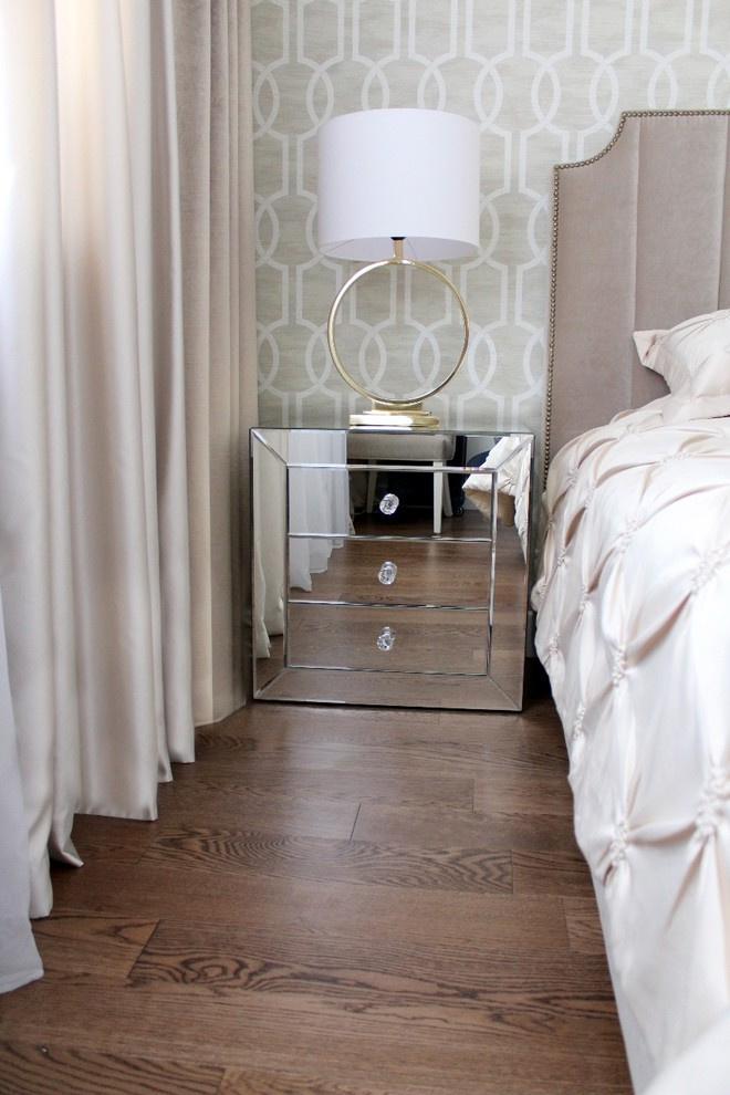 Зеркальная прикроватная тумба (производство в Москве)