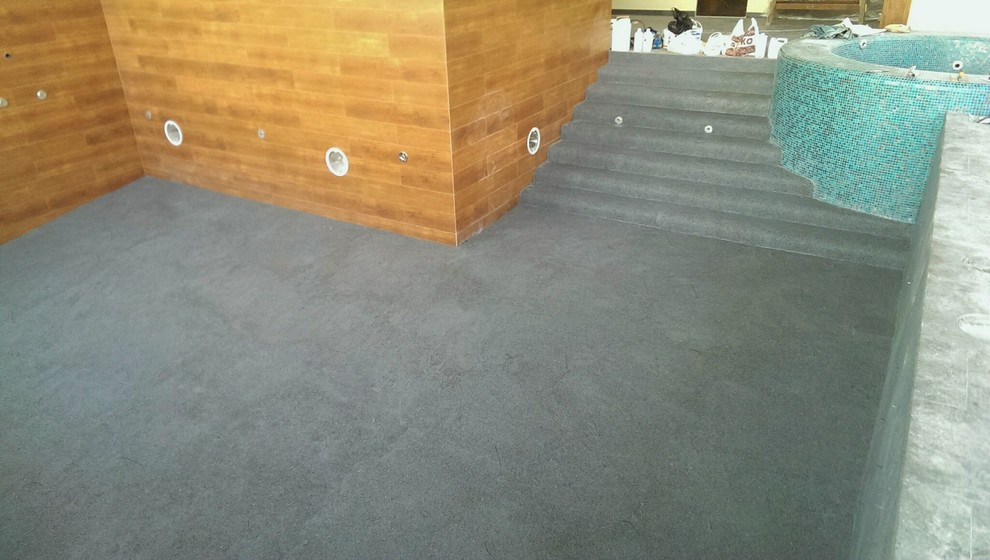 Звездное дно и стены в бассейне 300 точек