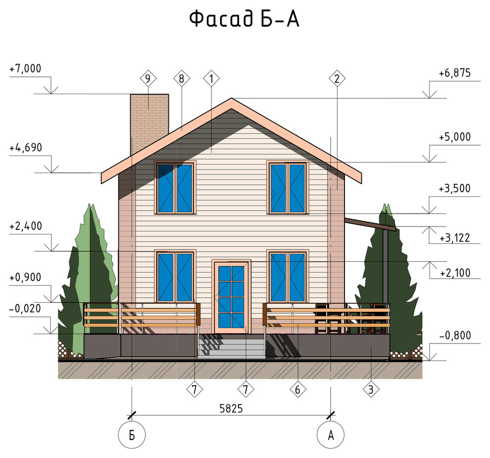 Реконструкция дачного домика