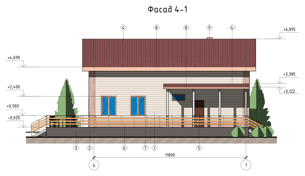 Реконструкция дачного домика