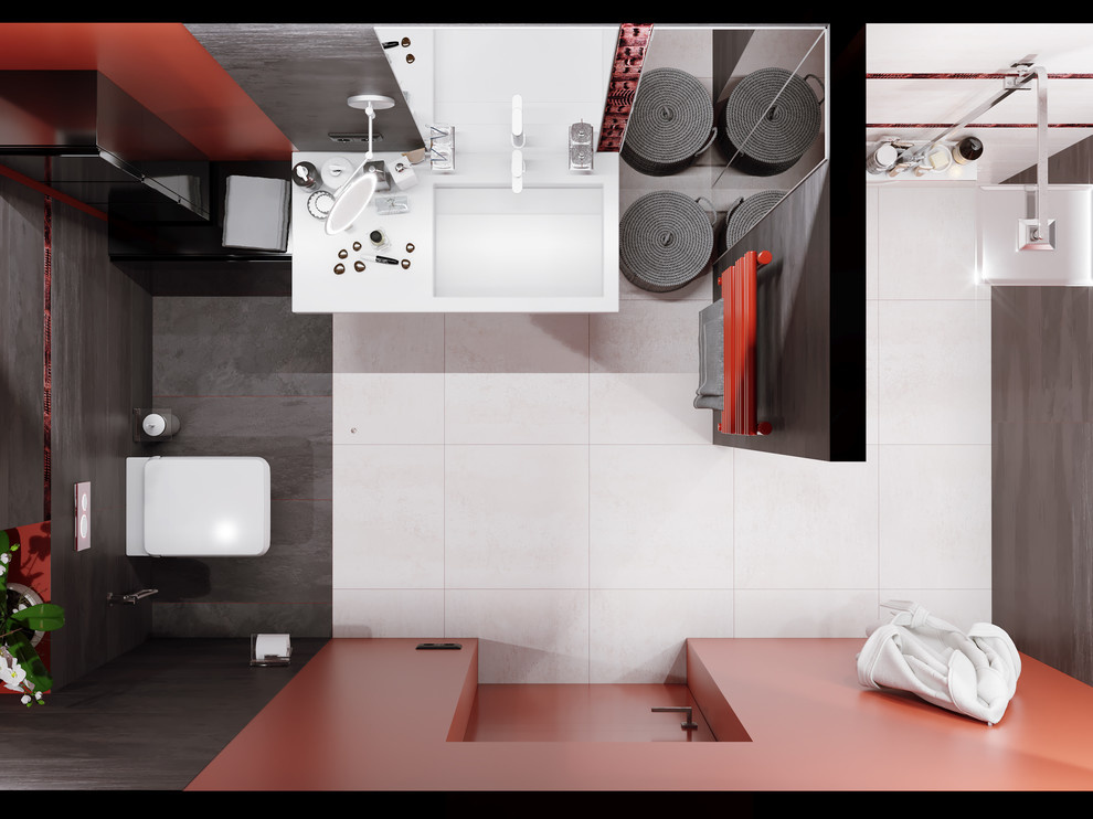 Проекты ванных комнат для разных объектов