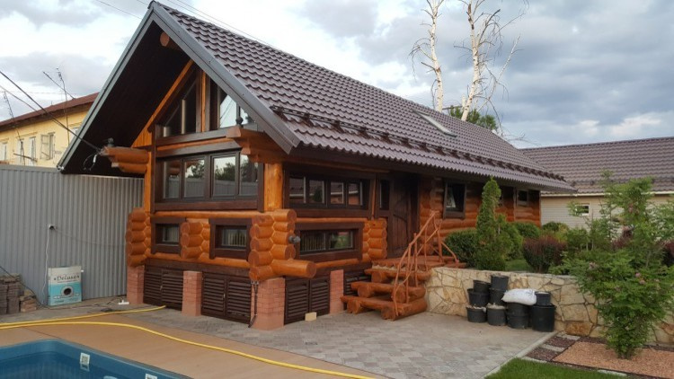 Застекление бани