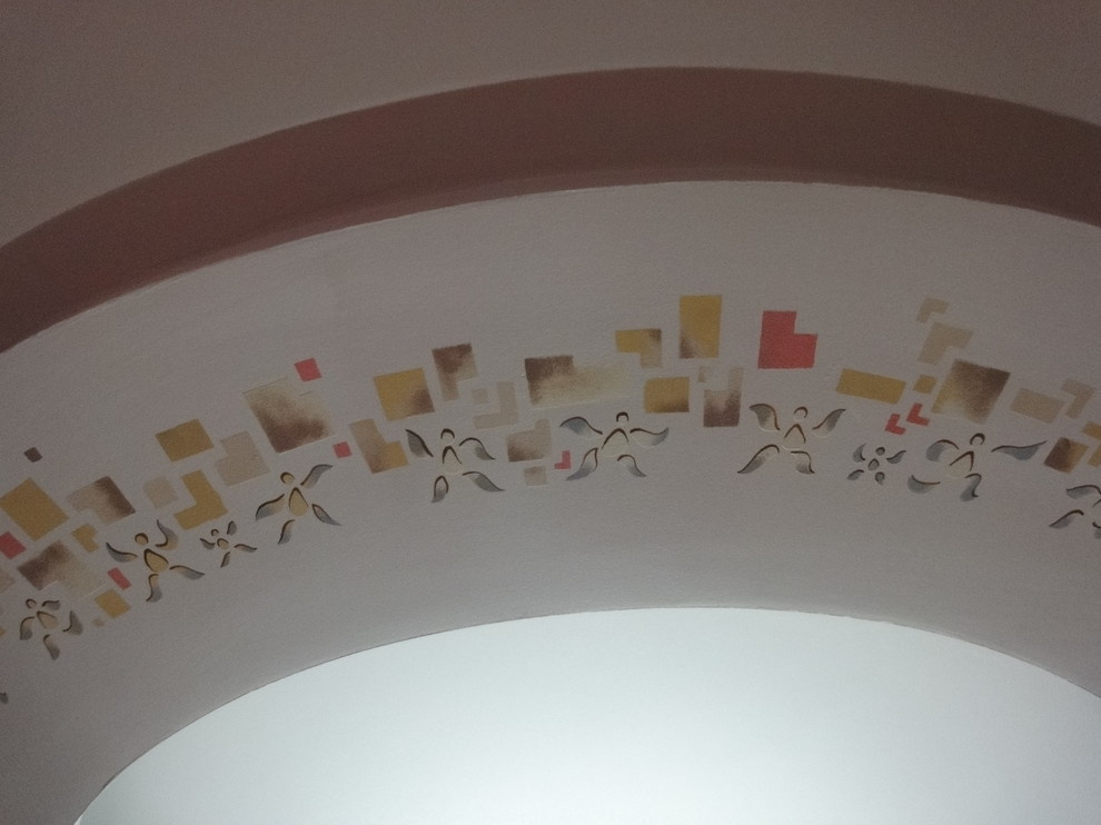 Частные интерьеры_Роспись стен