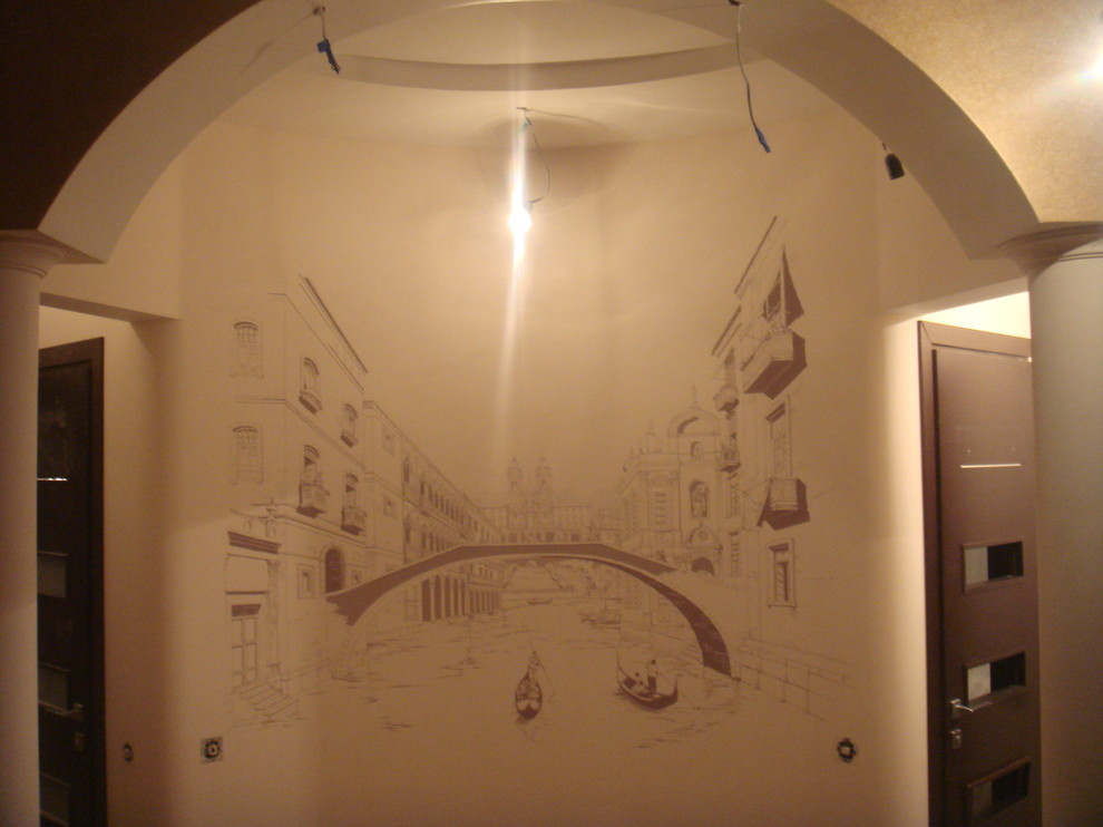 Частные интерьеры_Роспись стен