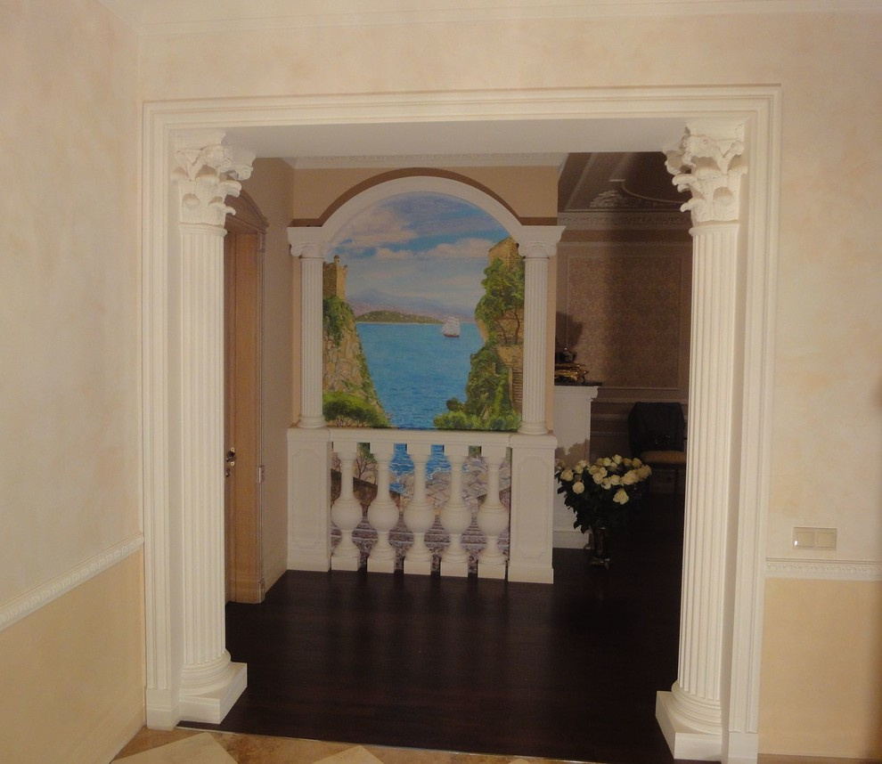 Частные интерьеры_Роспись стен