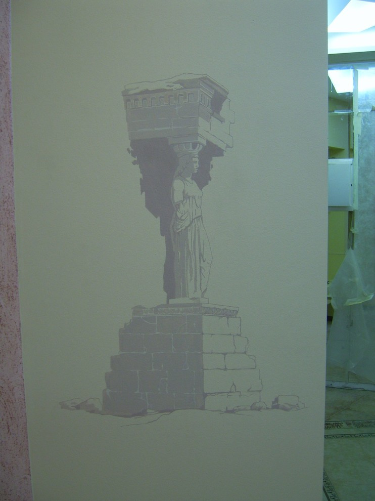 Частные интерьеры_Роспись стен