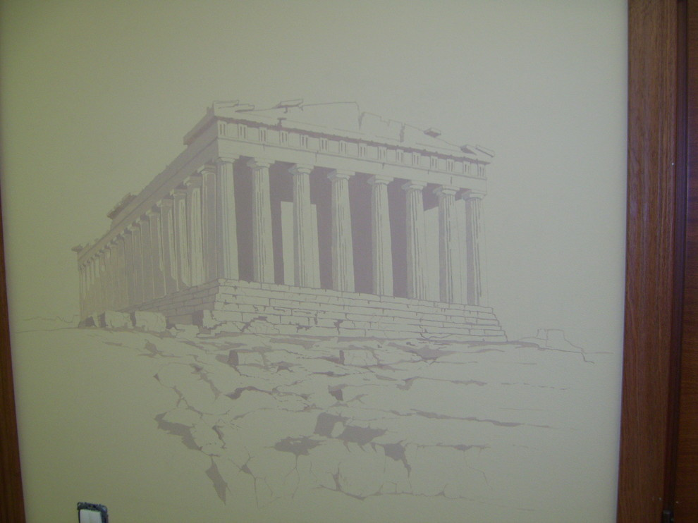 Частные интерьеры_Роспись стен