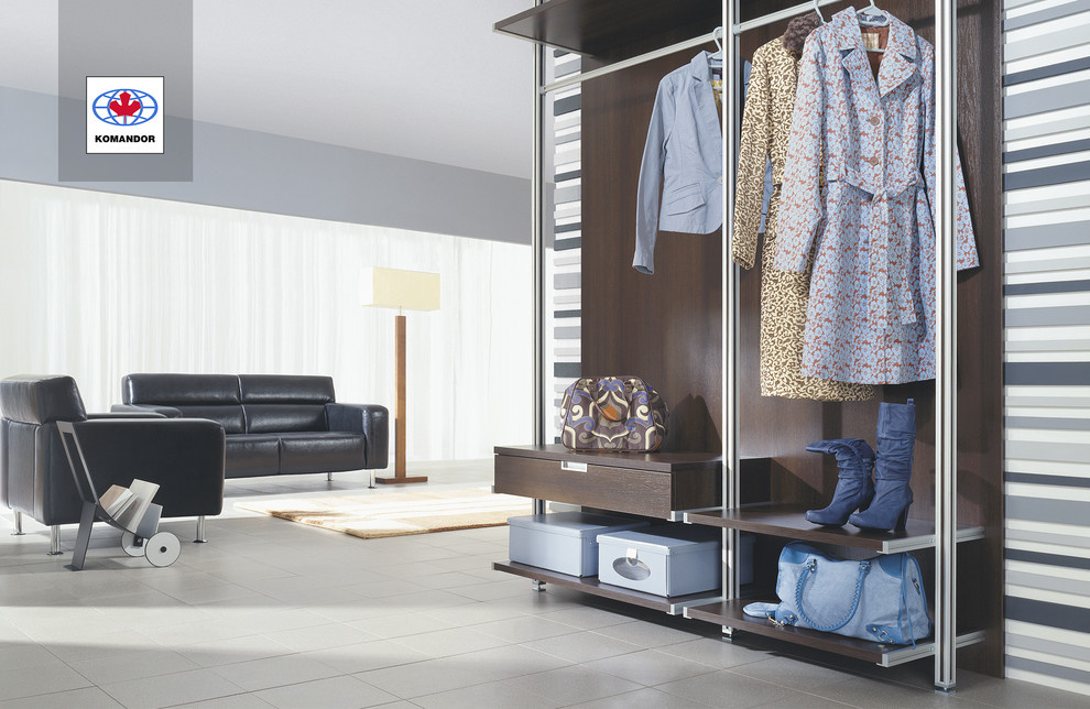 Гардеробные системы KOMANDOR  с 30-летней гарантией