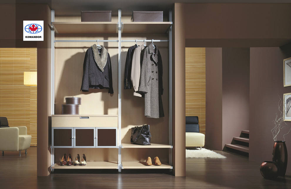 Гардеробные системы KOMANDOR  с 30-летней гарантией
