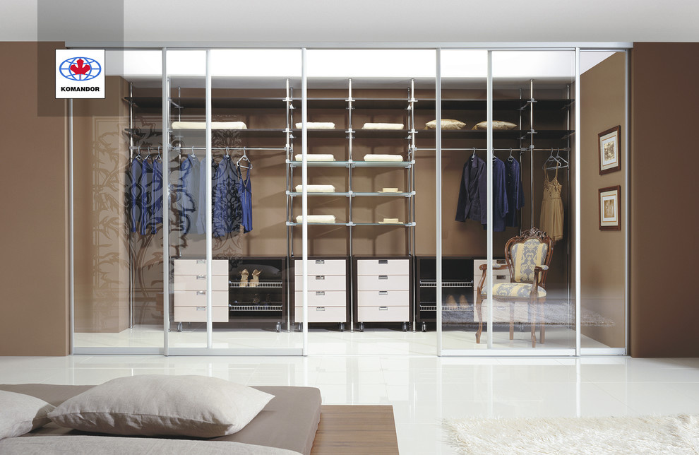 Гардеробные системы KOMANDOR  с 30-летней гарантией