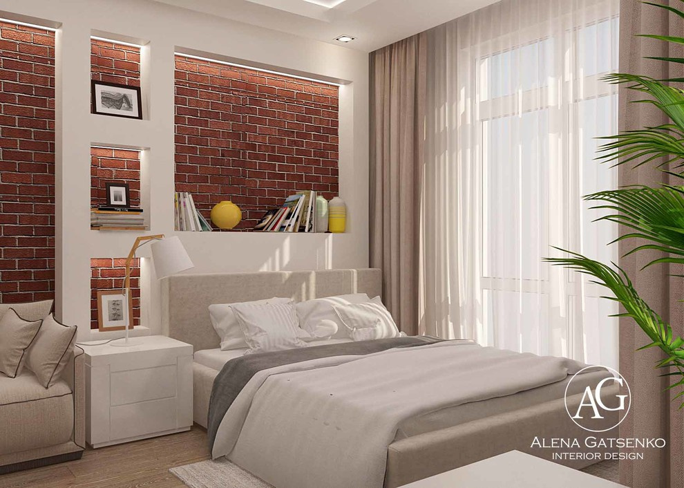 Дизайн однокомнатной квартиры в ЖК"Большой"