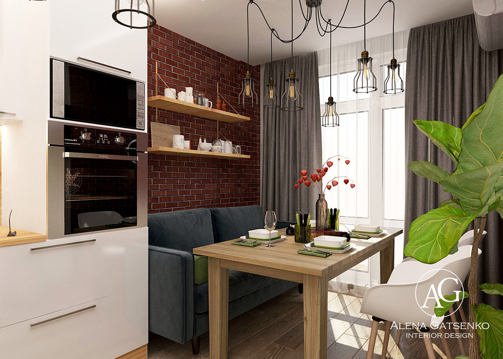 Дизайн однокомнатной квартиры в ЖК"Большой"