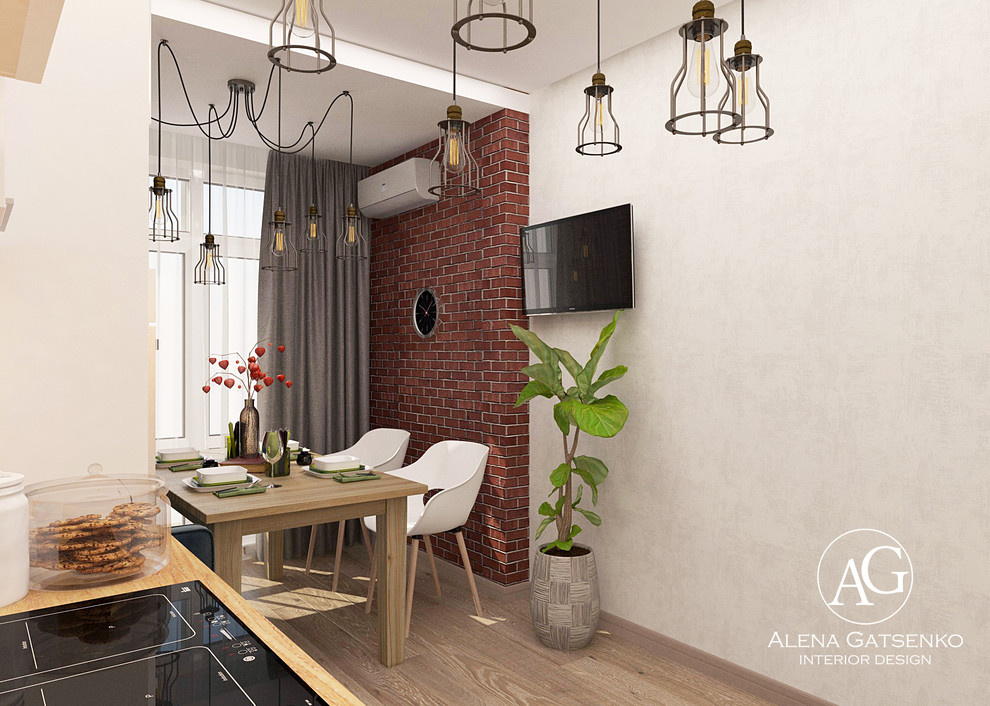 Обложка проекта: Дизайн однокомнатной квартиры в ЖК"Большой"