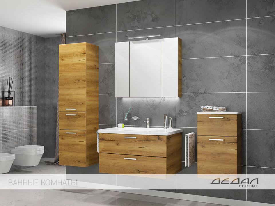 Обложка проекта: Мебель для ВАННЫХ КОМНАТ