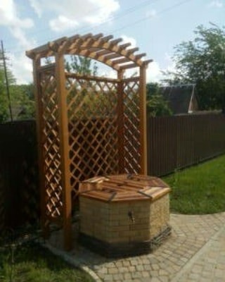 Обложка проекта: Пергола с колодцем