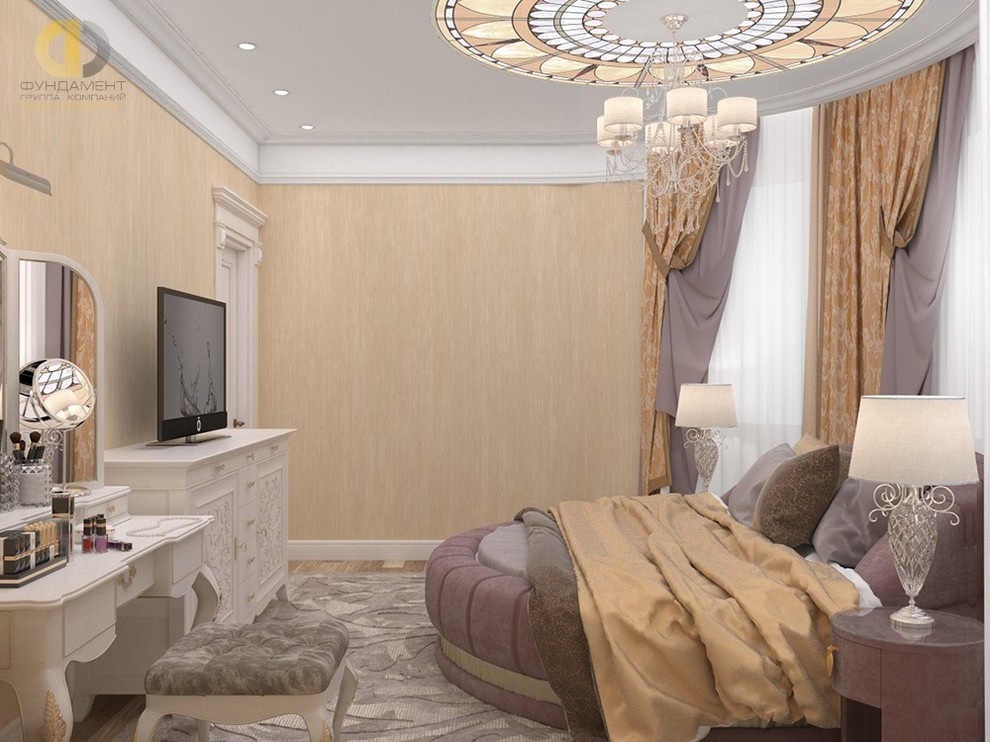 Дизайн интерьера дома 220 кв.м в стиле классика