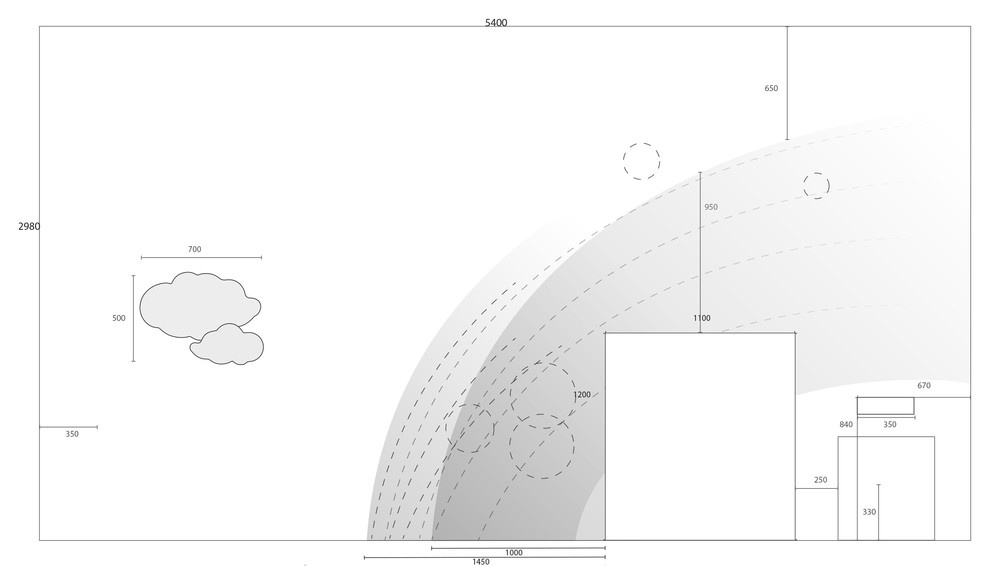 Летящие  одуванчики