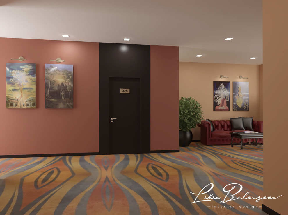 Лобби в Queenco Hotel & Casino в Камбоджа