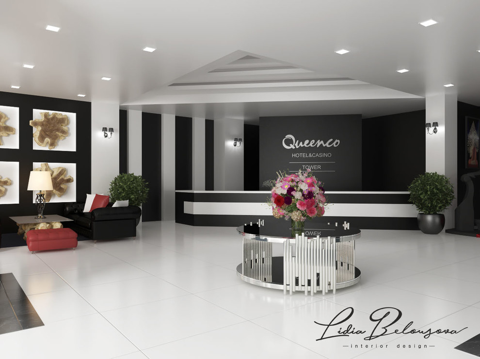 Лобби в Queenco Hotel & Casino в Камбоджа