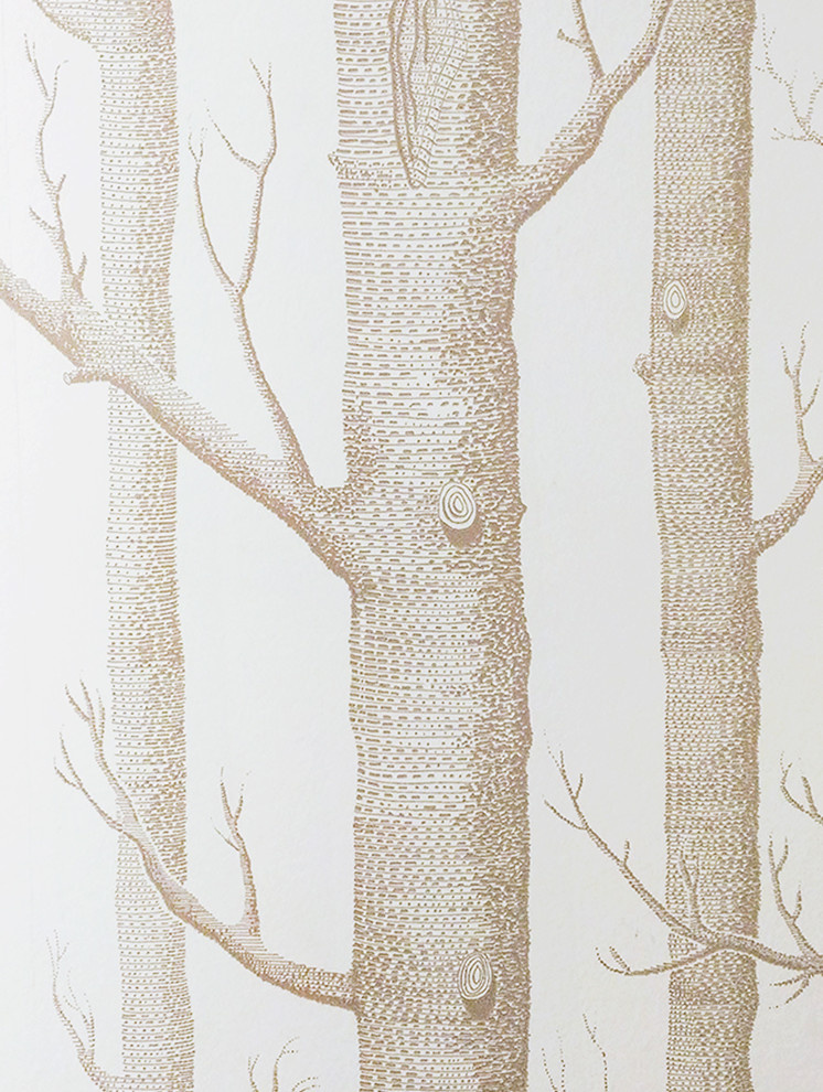 Роспись по бумажным обоям