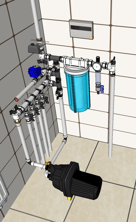 3х этажный жилой дом