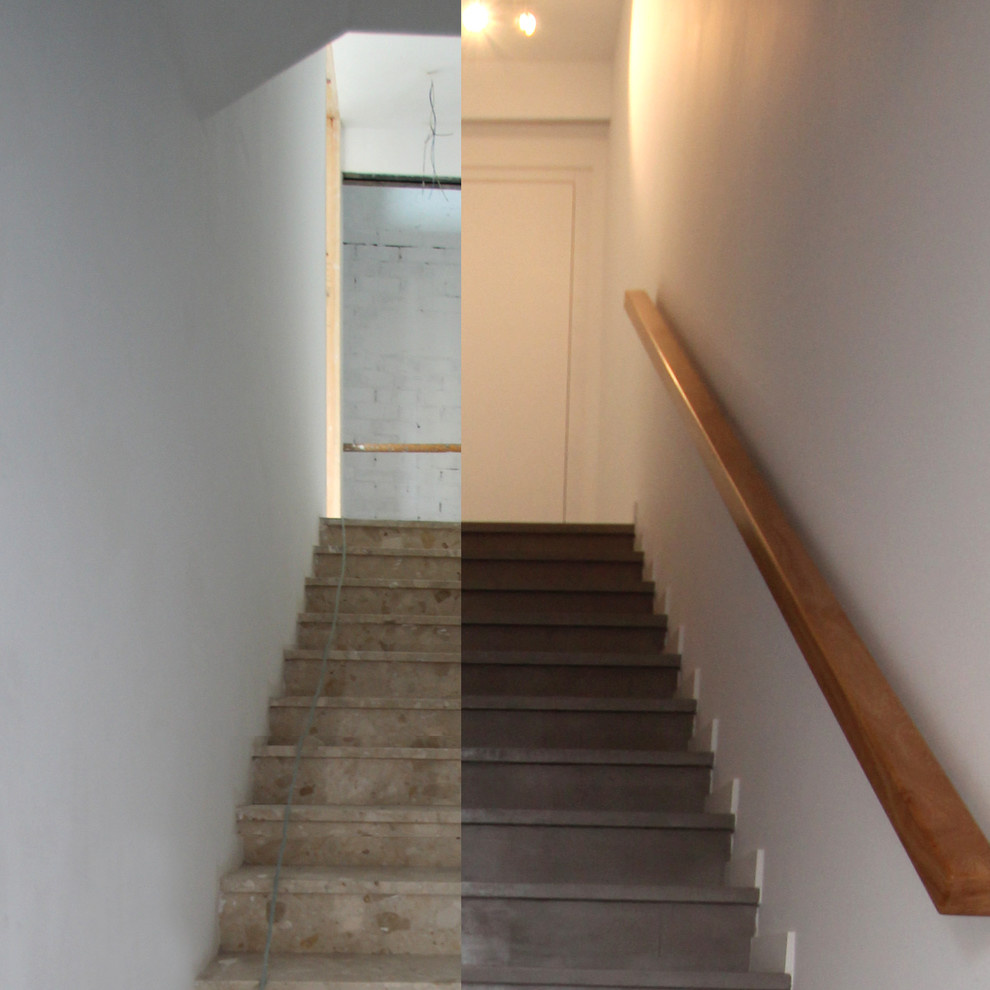 Микроцемент можно наносить на любую поверхность: ДО и ПОСЛЕ