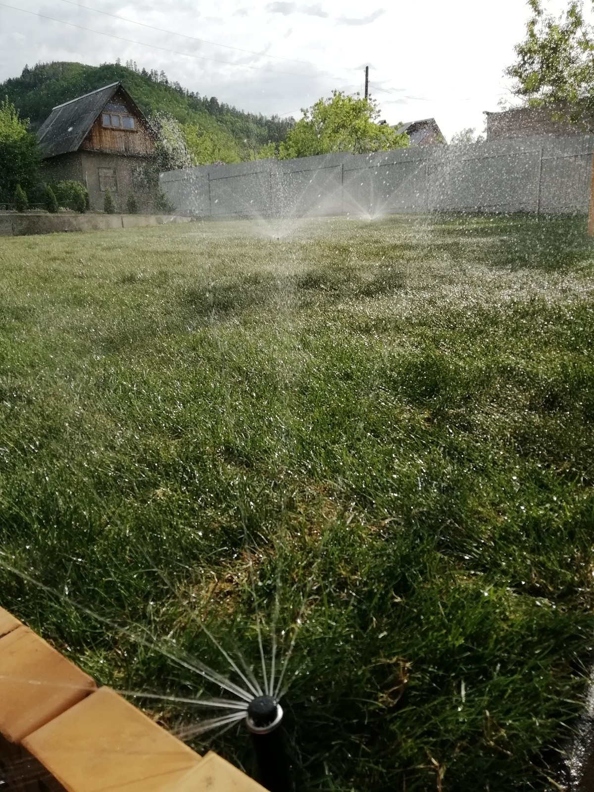 Ландшафтные работы, автополив, Самарская область, с. Зольное