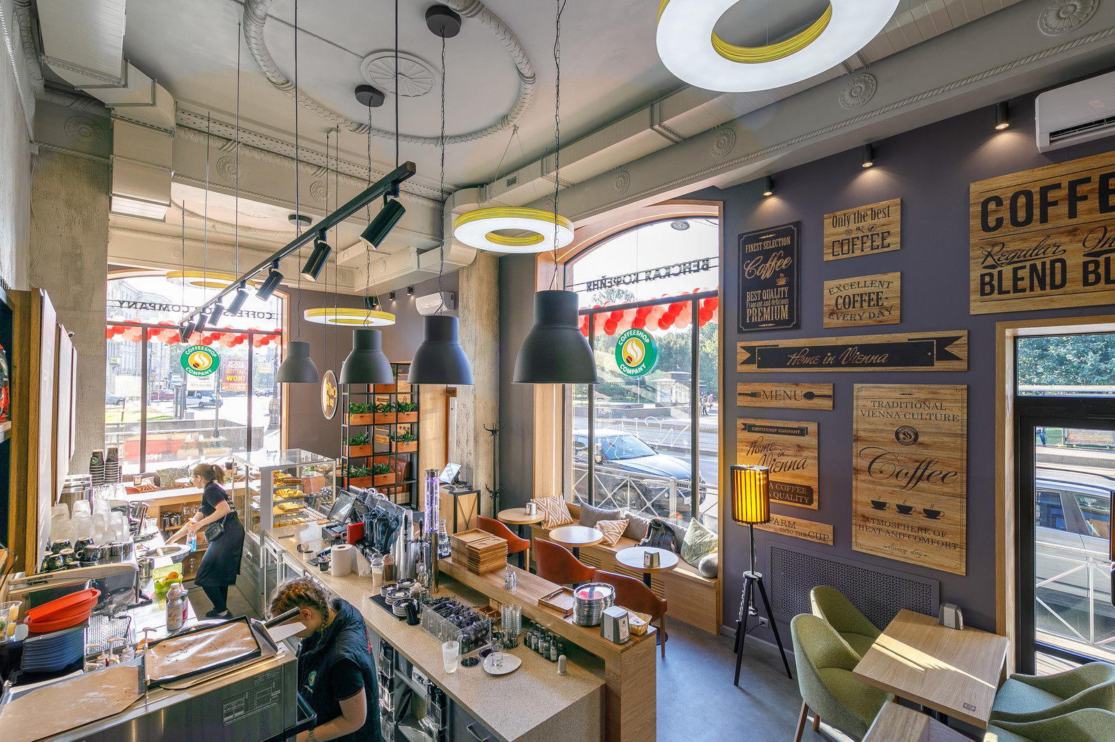 Ремонт и отделка Coffeshop Company