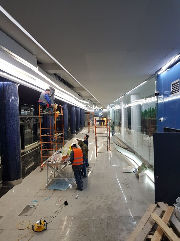 Метро Новокрестовская