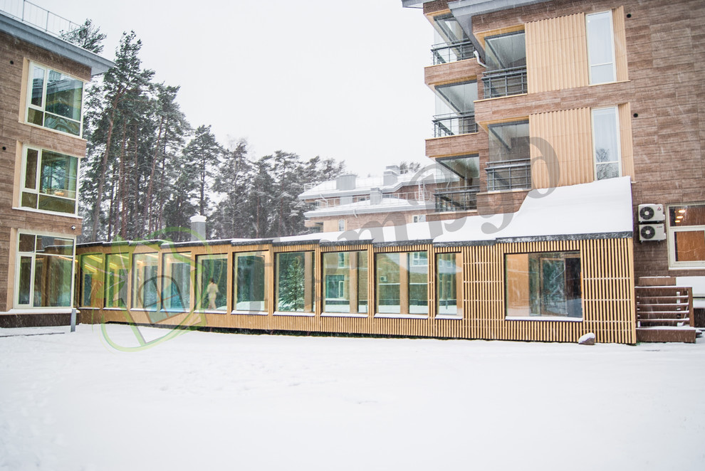 Теплый переход между корпусами