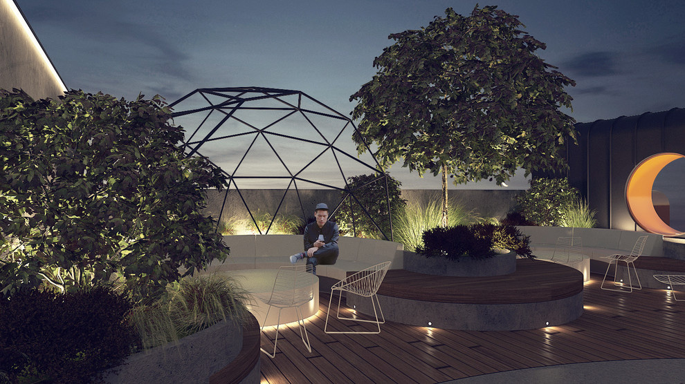 Обложка проекта: Офис на крыше для компании "Буше"