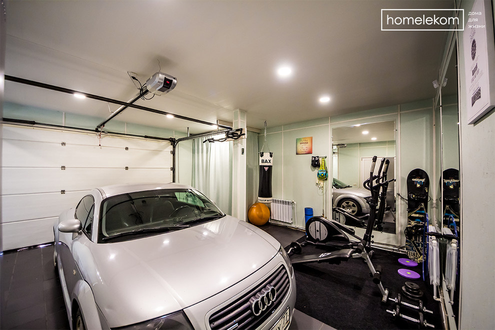 Дополнительная опция - встроенный гараж