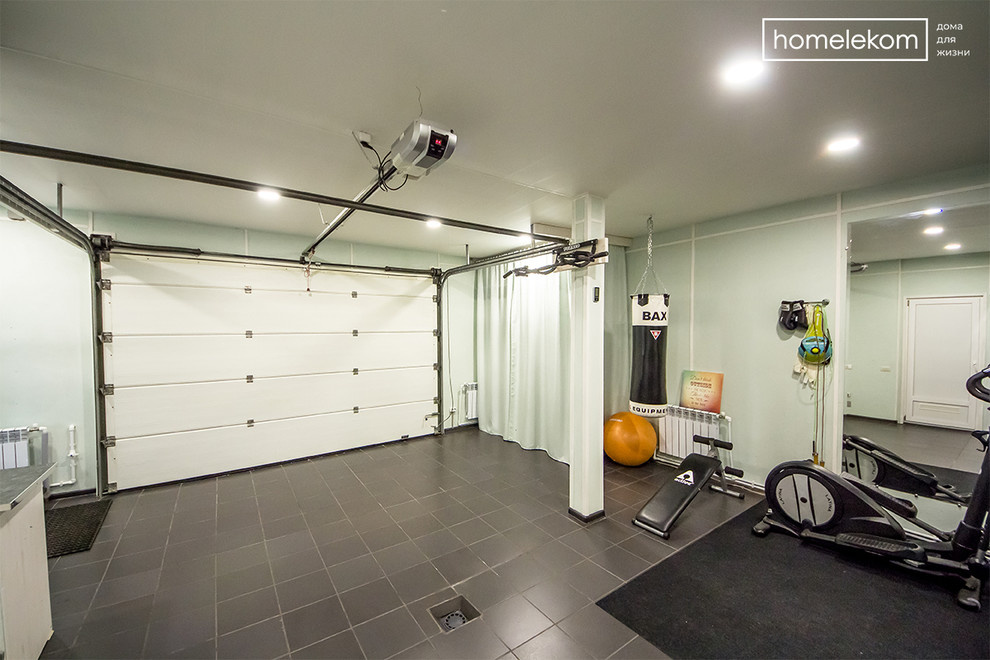 Обложка проекта: Дополнительная опция - встроенный гараж