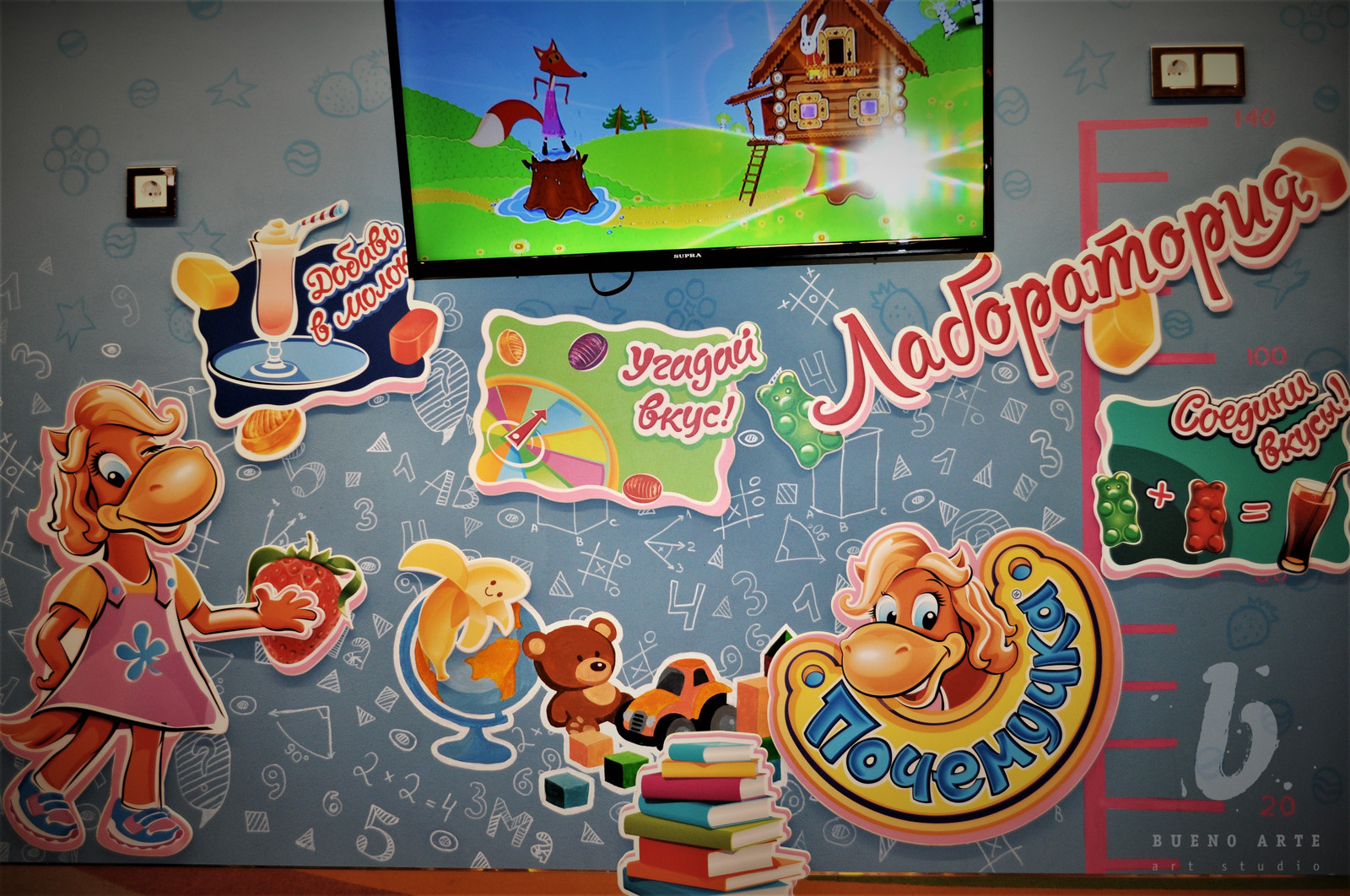 Оформление магазина Аленка