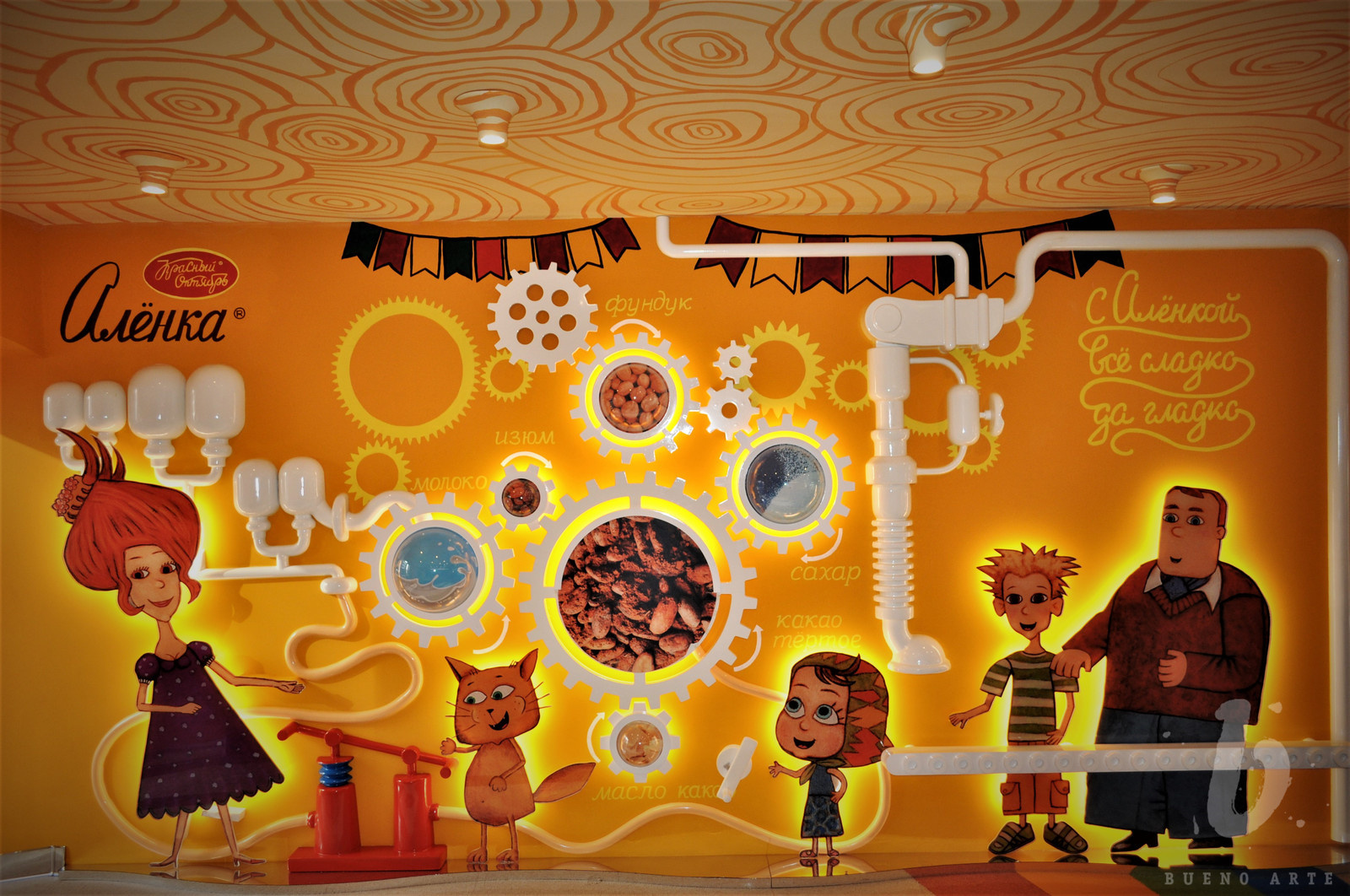 Обложка проекта: Оформление магазина Аленка