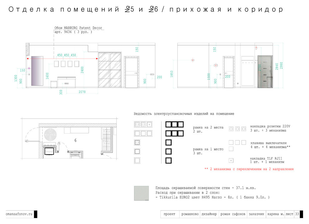 Пример исполнения проекта "Ромашково"