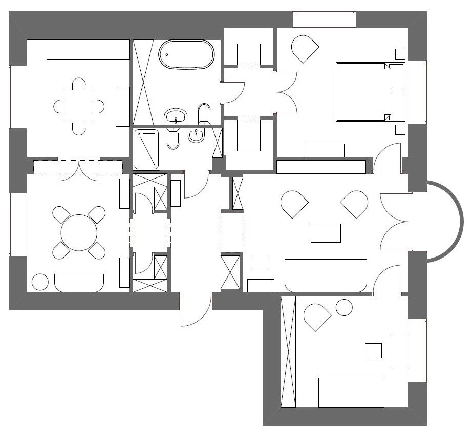 Квартира на Фрунзенской набережной