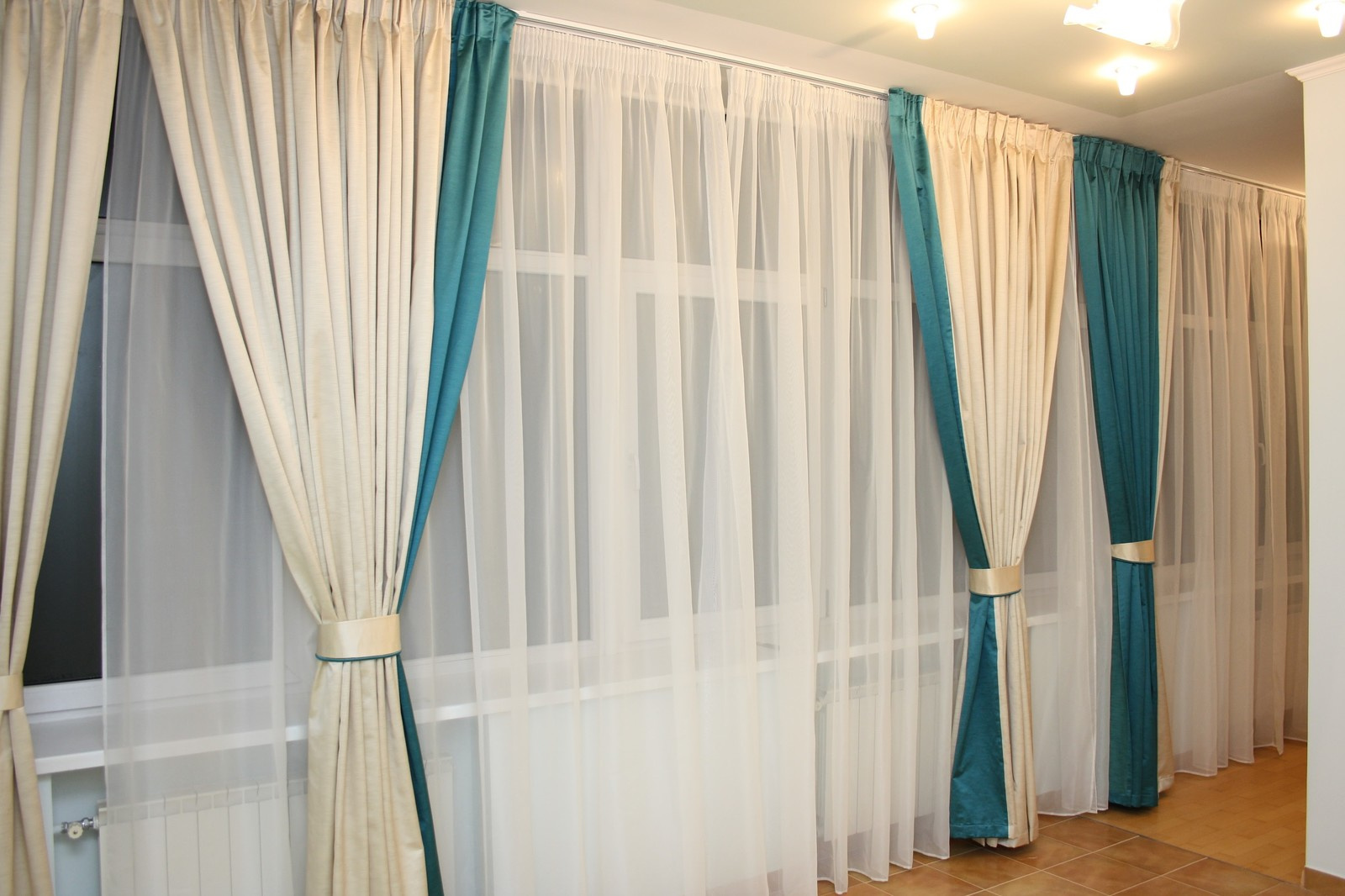 Шторы в квартиру съемного характера