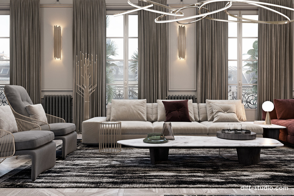 Two-level apartment in Paris │ Part 1