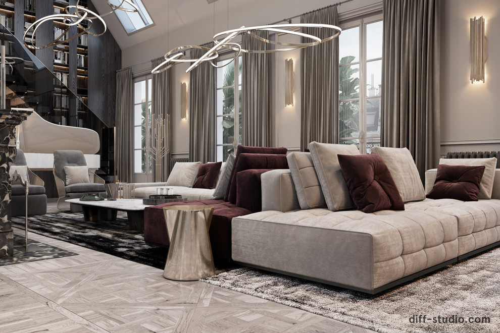 Two-level apartment in Paris │ Part 1