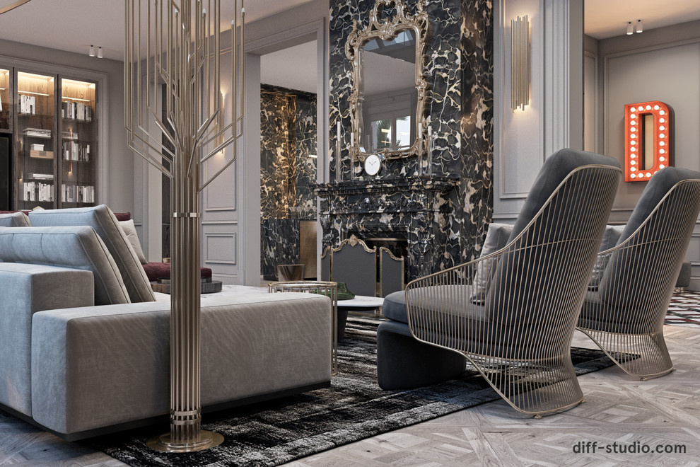 Two-level apartment in Paris │ Part 1